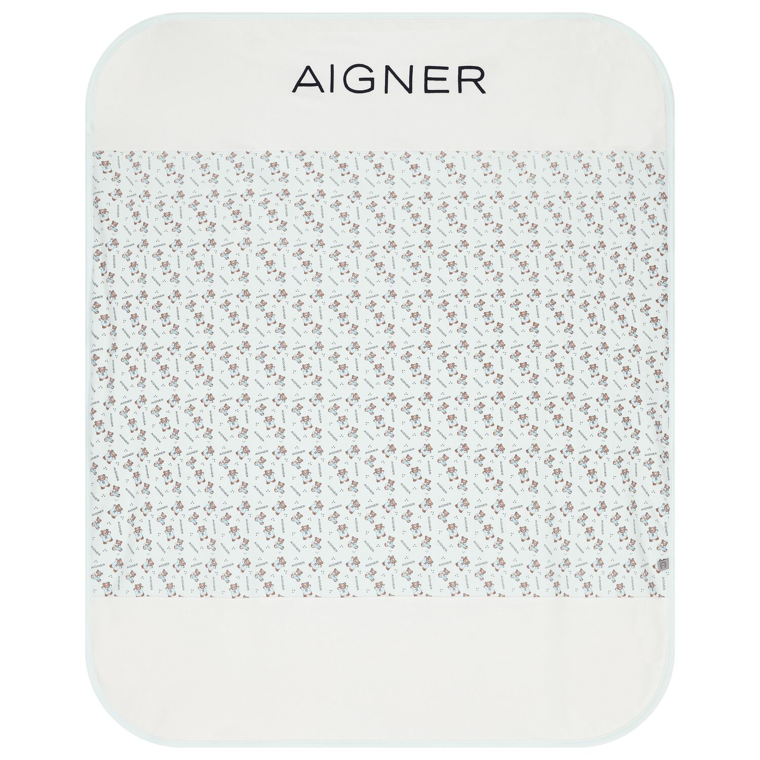 بطانية أولاد بالشعار باللون الأبيض والأزرق, 2, hi-res