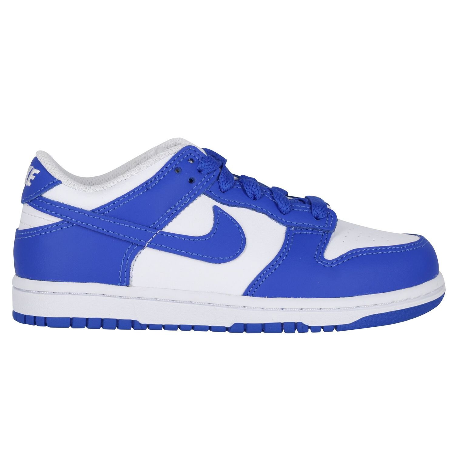 Blue & White Dunk Low Trainers, 3, hi-res