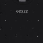 Girls Black Embellished Logo Sweatshirt, 2, hi-res