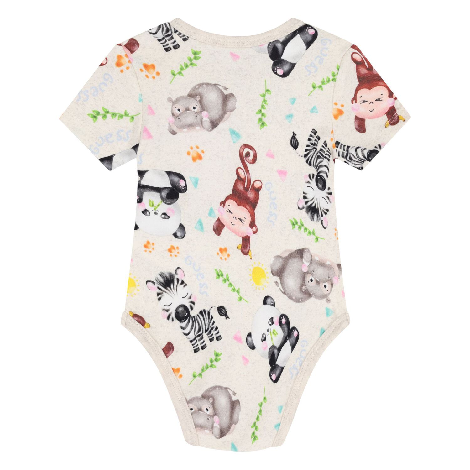 بدلة رياضية بالشعار باللون البيج للأولاد (3 قطع), 1, hi-res image number null