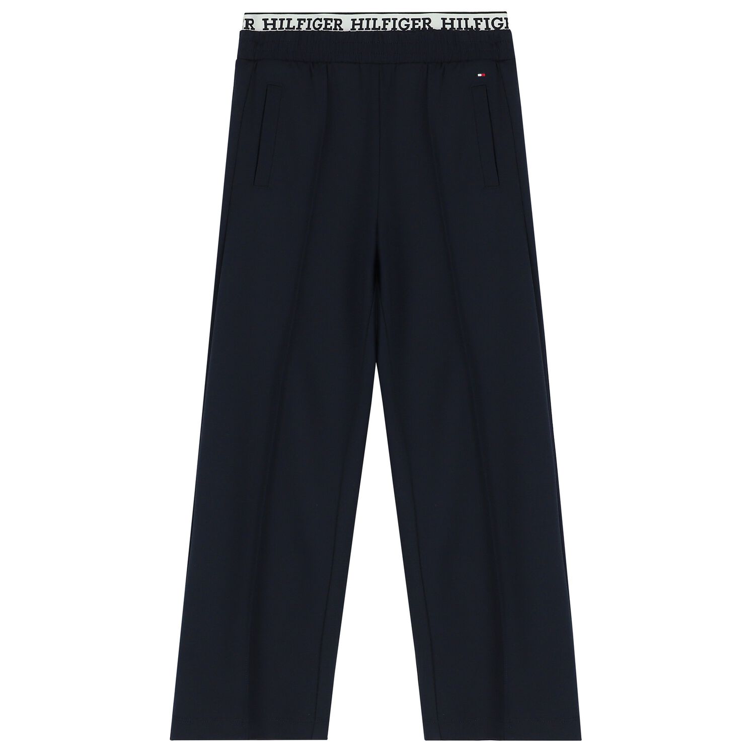 Girls Navy Blue Trousers, 2, hi-res image number null