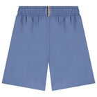 Boys Blue Logo Swim Shorts, 2, hi-res