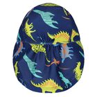 Boys Blue Swim Hat, 1, hi-res