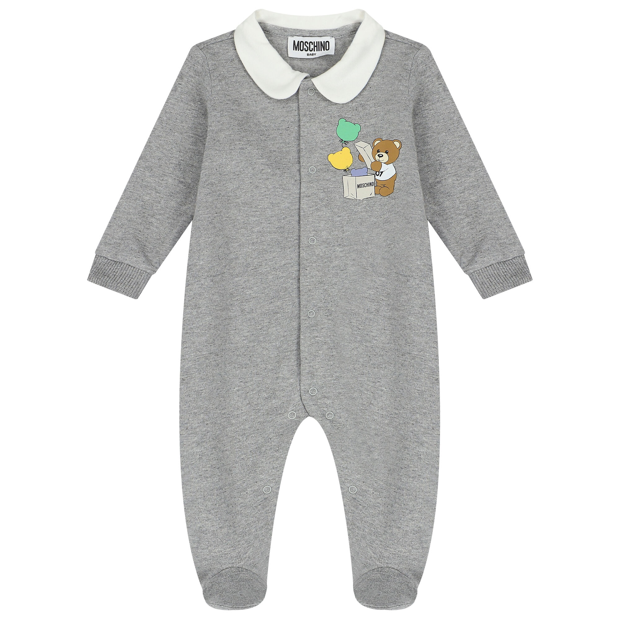 Grey baby grow hotsell