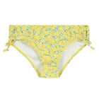 Girls Yellow Floral Bikini, 1, hi-res