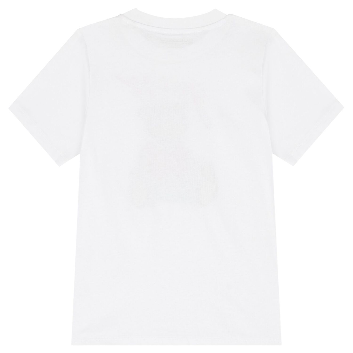 تيشيرت أولاد بشعار الدب تيدي باللون الأبيض, 3, hi-res