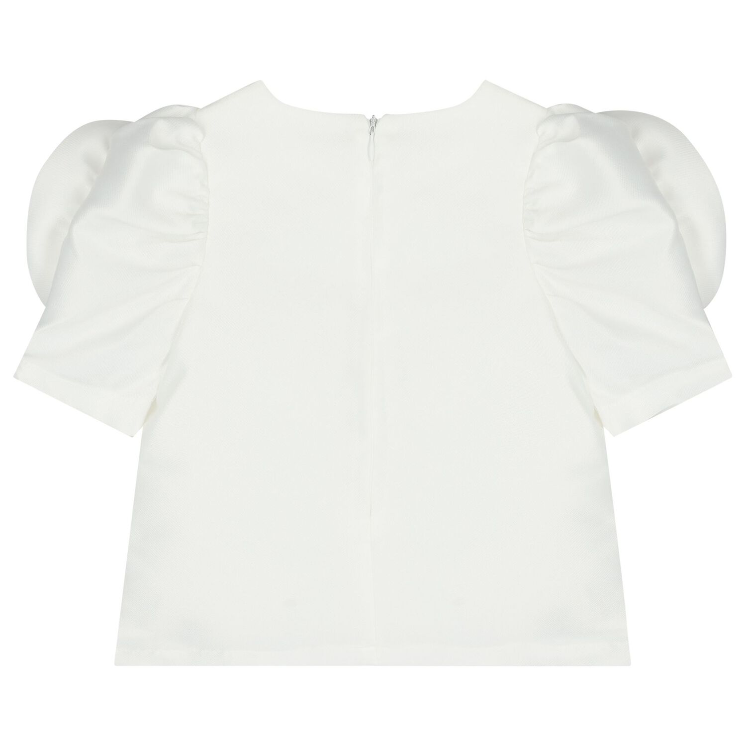 Girls White & Green Floral Skirt Set, 1, hi-res