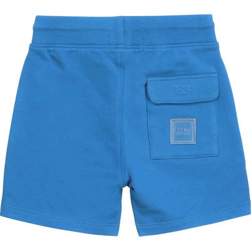 Younger Boys Blue Logo Shorts, 1, hi-res image number null