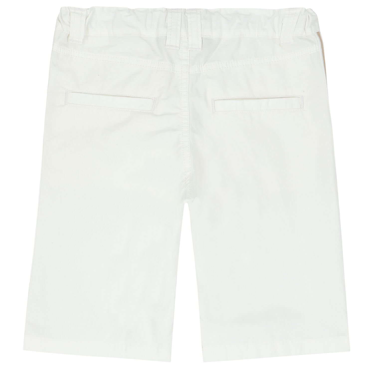 Boys White Logo Shorts, 2, hi-res