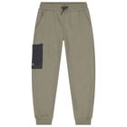 طقم بدله رياضيه للاولاد باللون الاخضر والرمادى ( 3 قطع ) , 1, hi-res