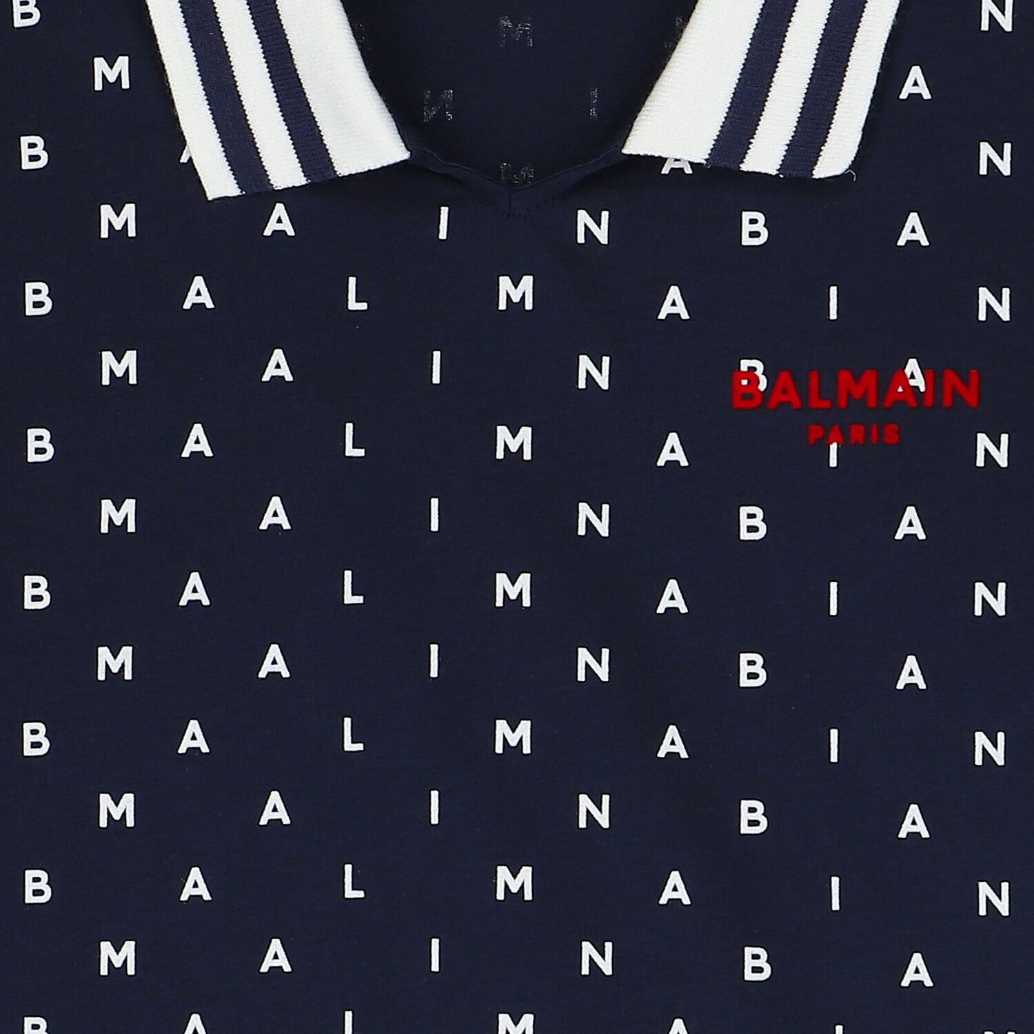 تيشيرت أولاد بولو بالشعار باللون الكحلي, 1, hi-res image number null