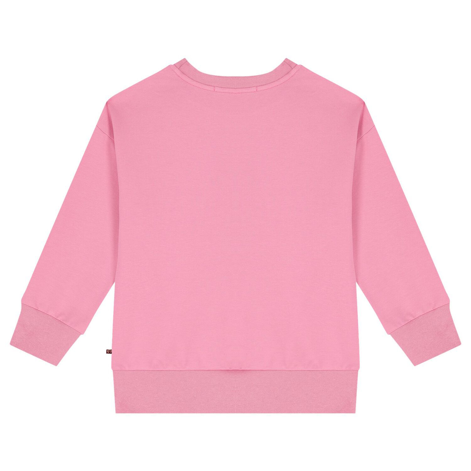 Girls Pink Logo Bag Sweatshirt, 1, hi-res