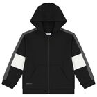   بدلة رياضية للأولاد باللون الأسود و الرمادي ( 3 قطع), 2, hi-res