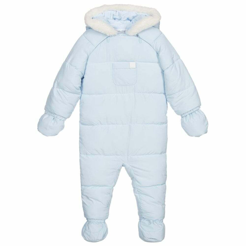 Baby boy blue snowsuit 2025