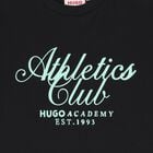 Boys Black Logo T-Shirt, 1, hi-res