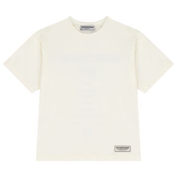 Ivory Logo Oversized Fit T-Shirt