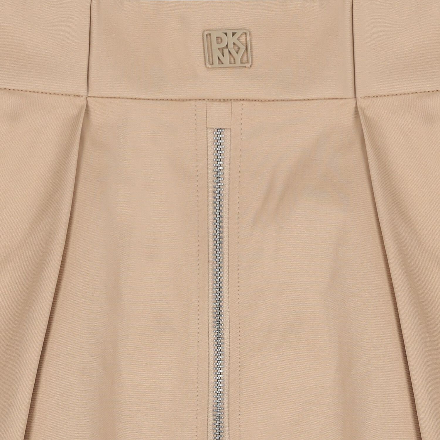 Girls Beige Logo Skirt, 1, hi-res image number null