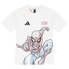 طقم شورت اولاد مارفل باللون الابيض والاسود, 1, hi-res