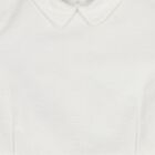 Girls White GG Logo Dress, 1, hi-res