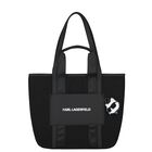 Girls Black Choupette Tote Bag, 1, hi-res