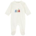 بدله أطفال للأولاد باللون العاجي  ( 2 قطعه ) , 2, hi-res