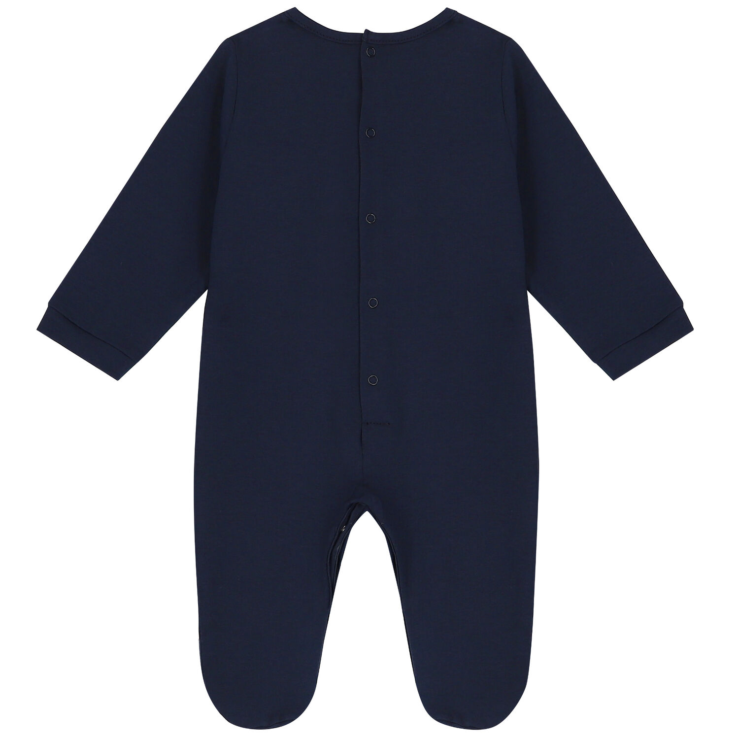 Navy & Gold Logo Babygrow, 2, hi-res image number null