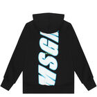 توب بسحاب بالشعار باللون الاسود للاولاد, 1, hi-res