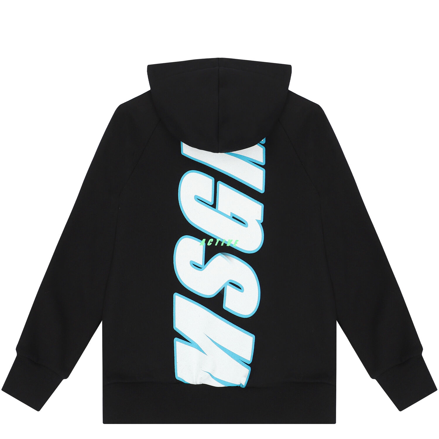 توب بسحاب بالشعار باللون الاسود للاولاد, 1, hi-res image number null