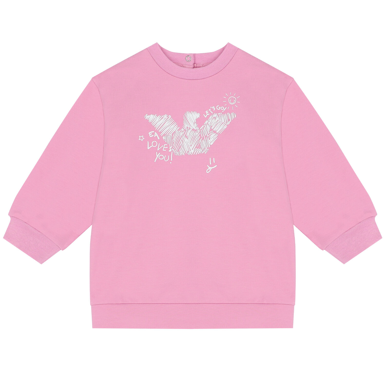 Younger Girls Pink Logo Leggings Set, 1, hi-res