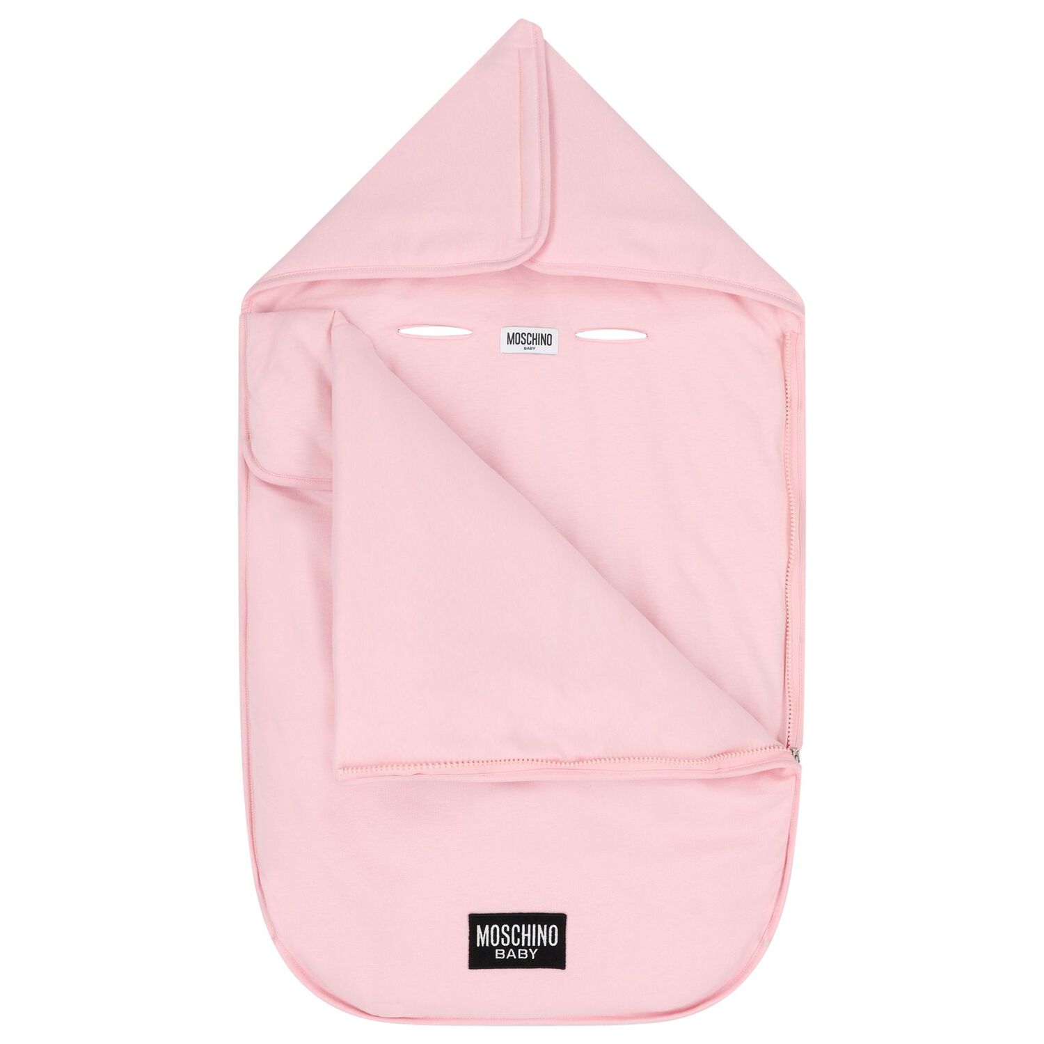 Baby Girls Pink Teddy Bear Logo Baby Nest, 3, hi-res image number null