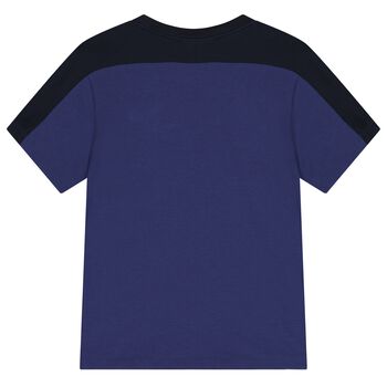 Boys Blue Logo T-Shirt