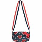 Girls Navy & Red Handbag, 1, hi-res