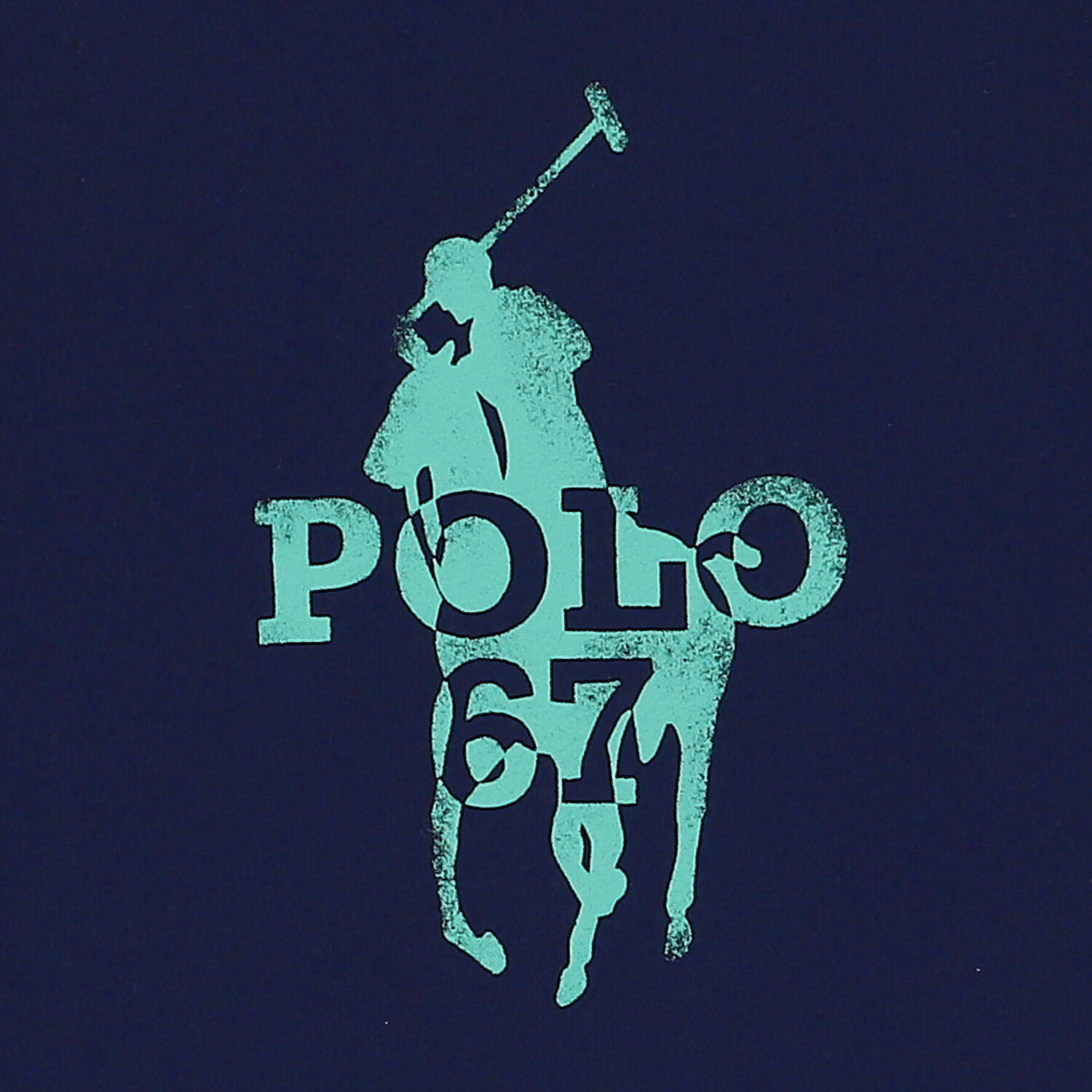 تيشيرت بالشعار باللون الكحلي للأولاد, 1, hi-res