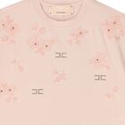 Girls Pink Embellished Logo T-Shirt, 2, hi-res