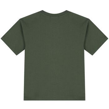 Boys Green Logo T-Shirt