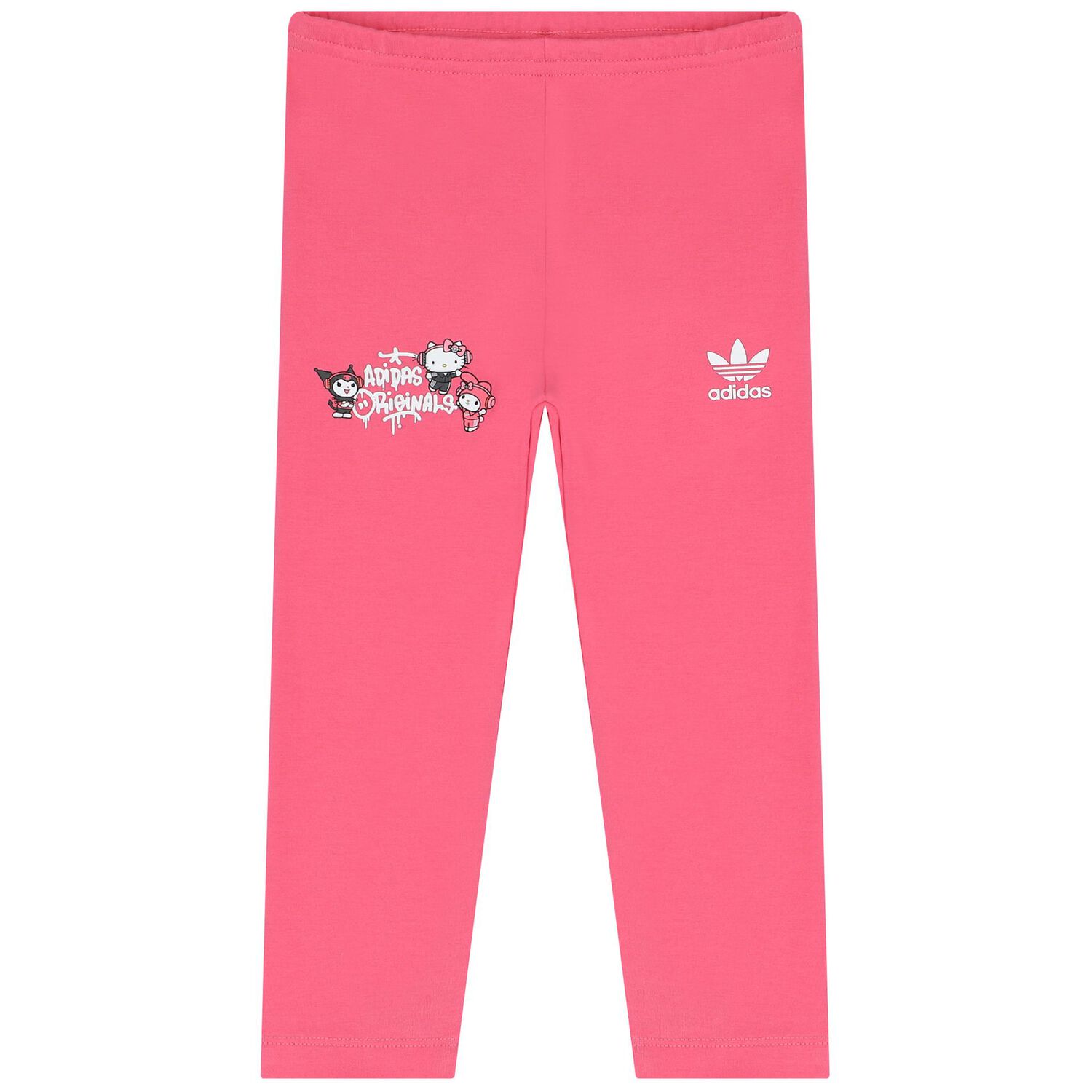 Girls White & Pink Hello Kitty Leggings Set, 1, hi-res