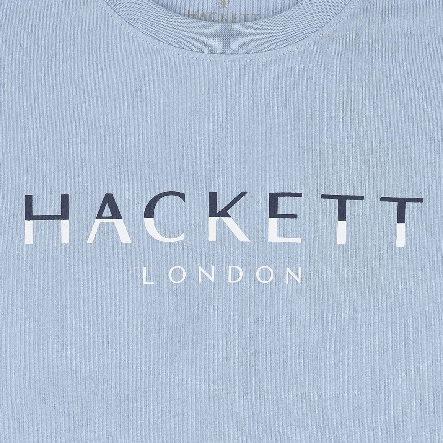 تيشيرت اولاد بالشعار باللون الازرق , 2, hi-res image number null