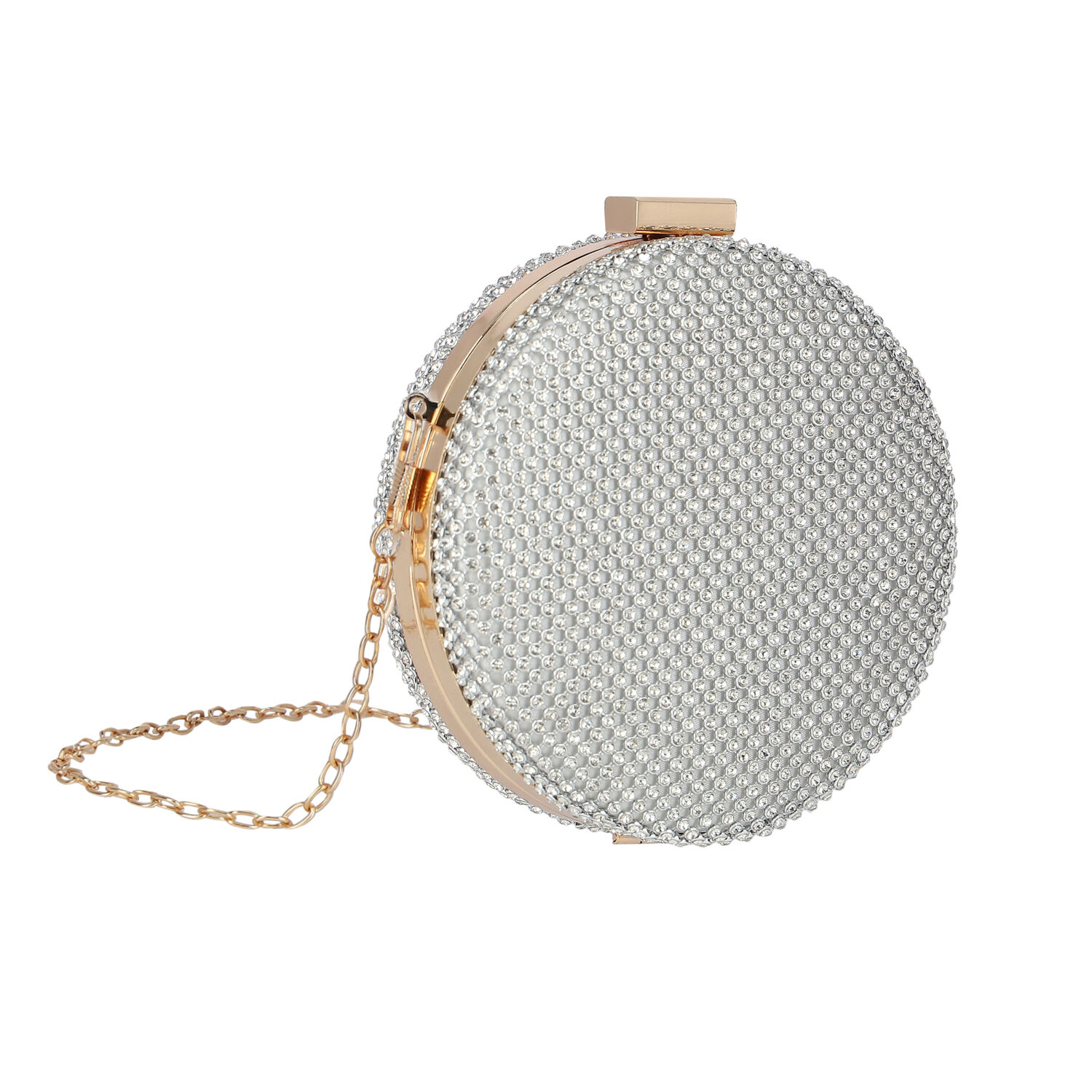 Girls Silver & Gold Embellished Bag, 2, hi-res image number null