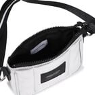 Girls Silver Logo Handbag, 1, hi-res