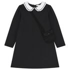 مجموعة فستان بناتي أسود, 2, hi-res