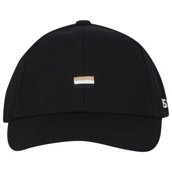 Boys Black Logo Cap