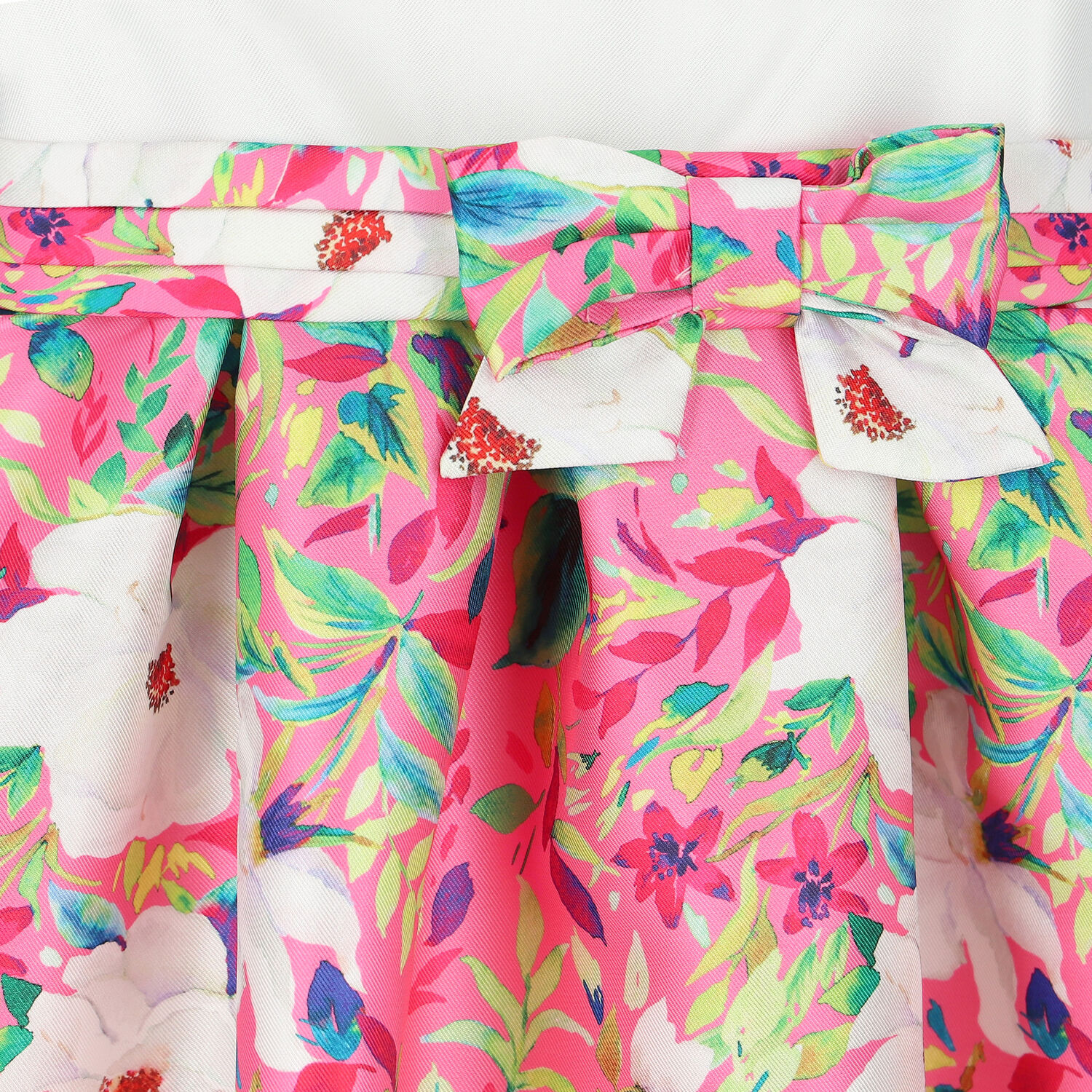 فستان بطبعة الزهور باللون الأبيض والوردي, 1, hi-res