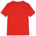 Boys Navy Blue, Green & Orange Logo T-Shirts ( 3-Pack ), 2, hi-res