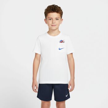 Boys White Logo T-Shirt