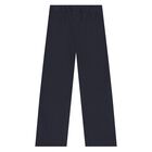 Younger Girls Ivory & Navy Blue Cat 3 Piece Tracksuit, 1, hi-res