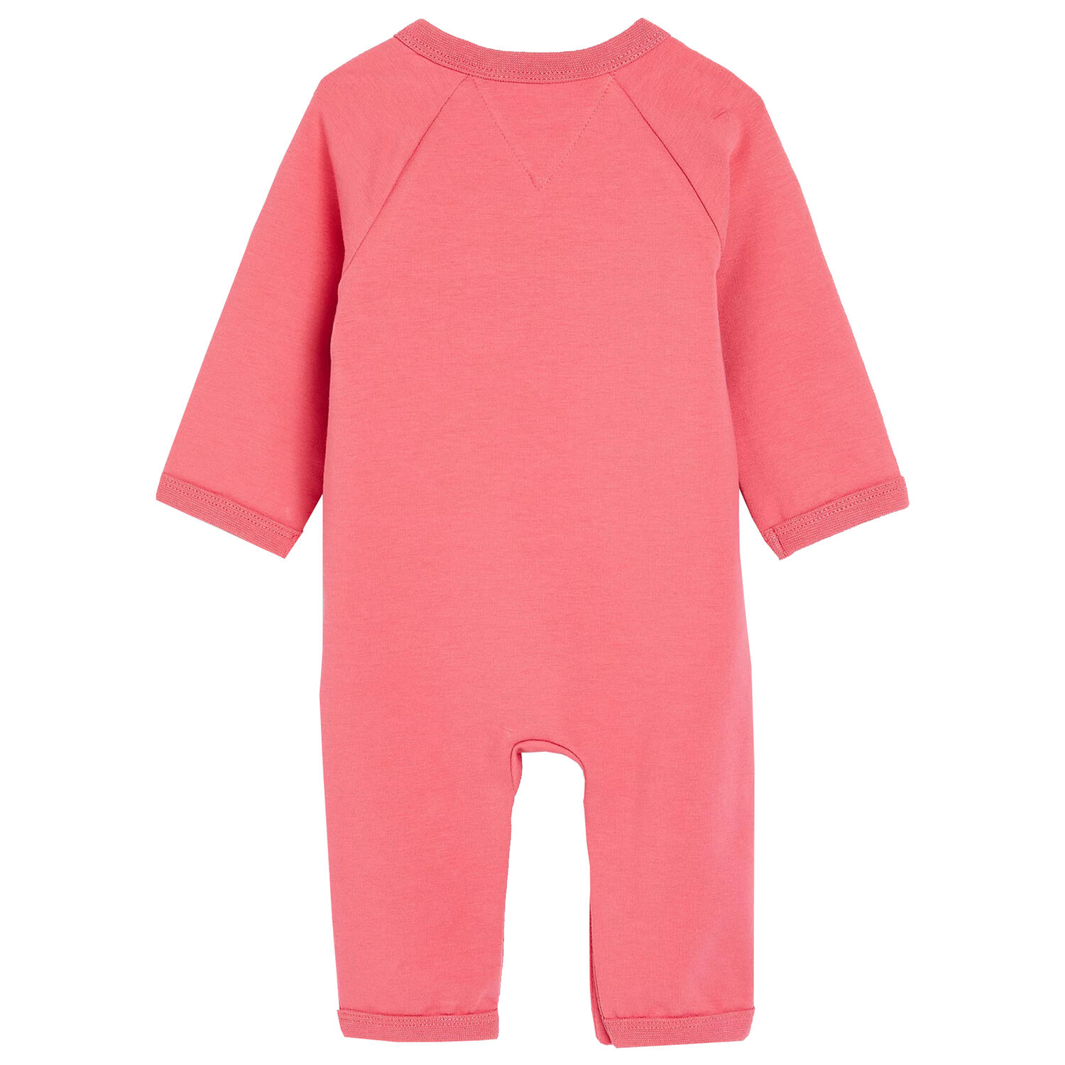 Baby Girls Pink Logo Romper, 2, hi-res