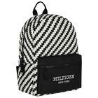 Black & White Logo Backpack, 1, hi-res