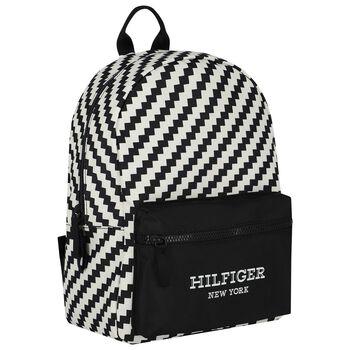 Black & White Logo Backpack