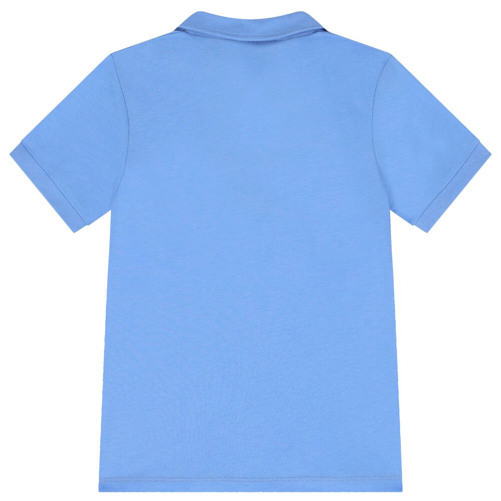 Aigner Boys Blue Logo Polo Shirt | Junior Couture UAE