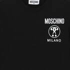 سويت شيرت بالشعار باللون الاسود والابيض, 1, hi-res